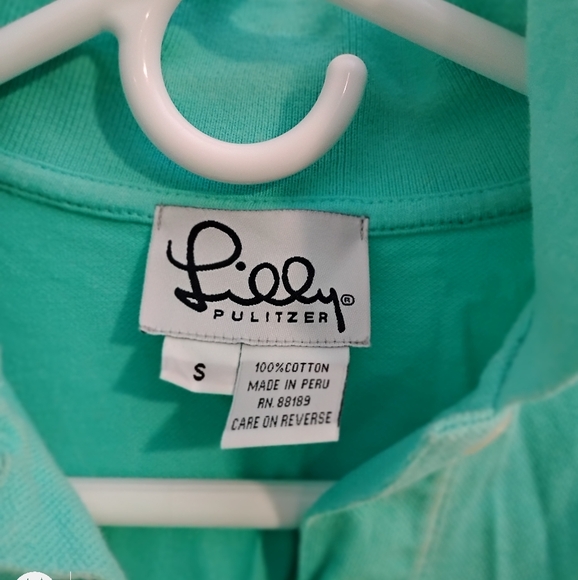 Lilly Pulitzer Tops - Vintage Lillie pultzer polo